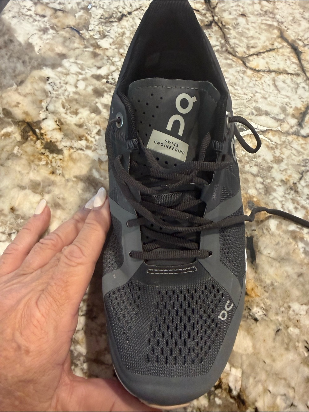 On Cloudflow Women’s Running Shoe in Size 6.5
Rock/Rose Color, EUC - Picture 5 of 10